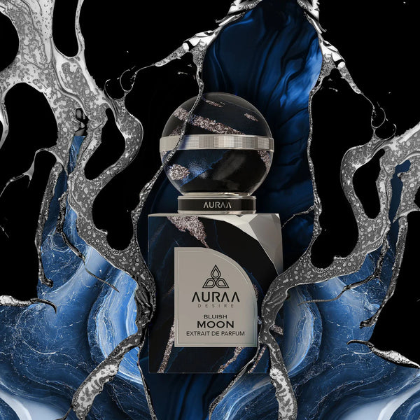 Bluish Moon by Auraa Desire - Extrait de Parfum Unisex - 100 ml